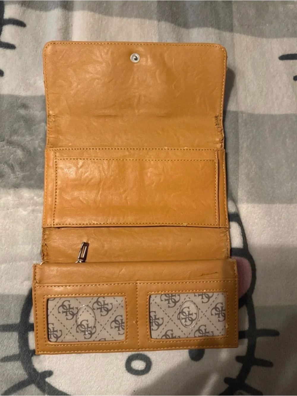 Guess satchel pink